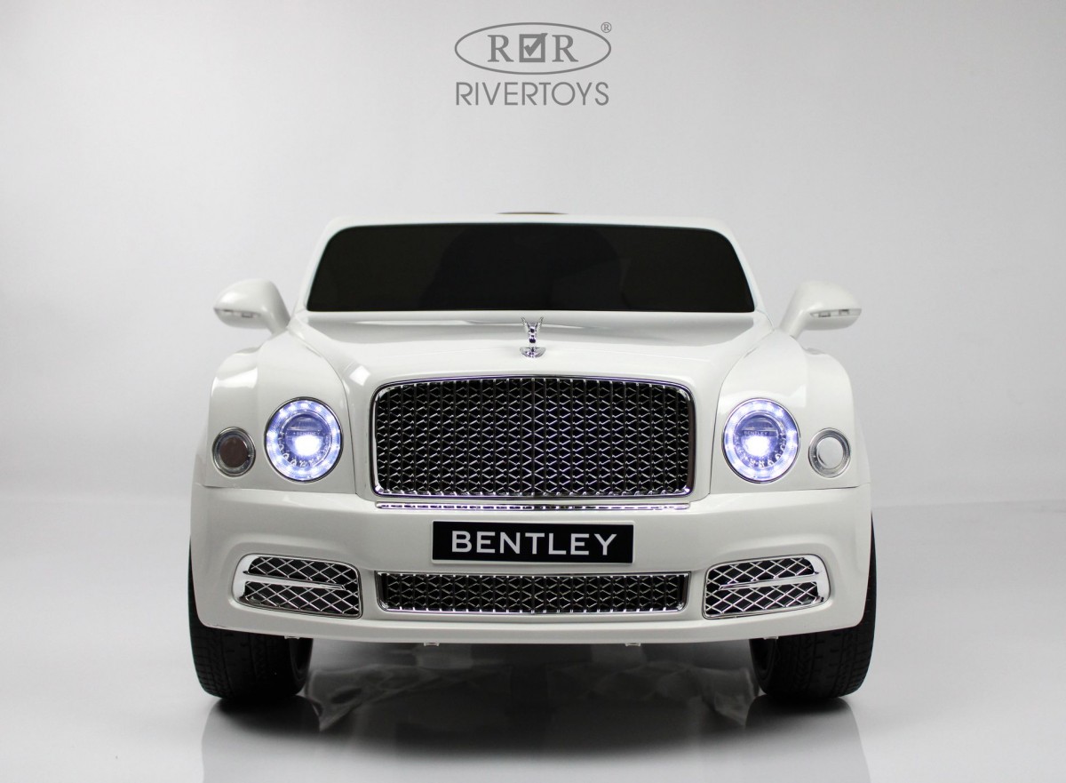Детский электромобиль Bentley Mulsanne (Белый) JE1006