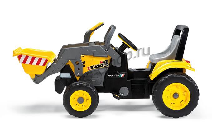 Детский педальный трактор Peg-Perego Maxi Excavator  IGCD0552