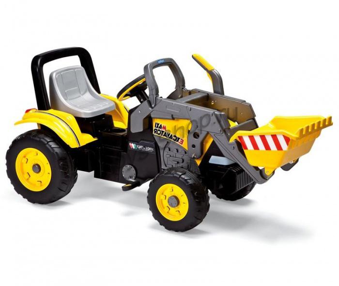 Детский педальный трактор Peg-Perego Maxi Excavator  IGCD0552
