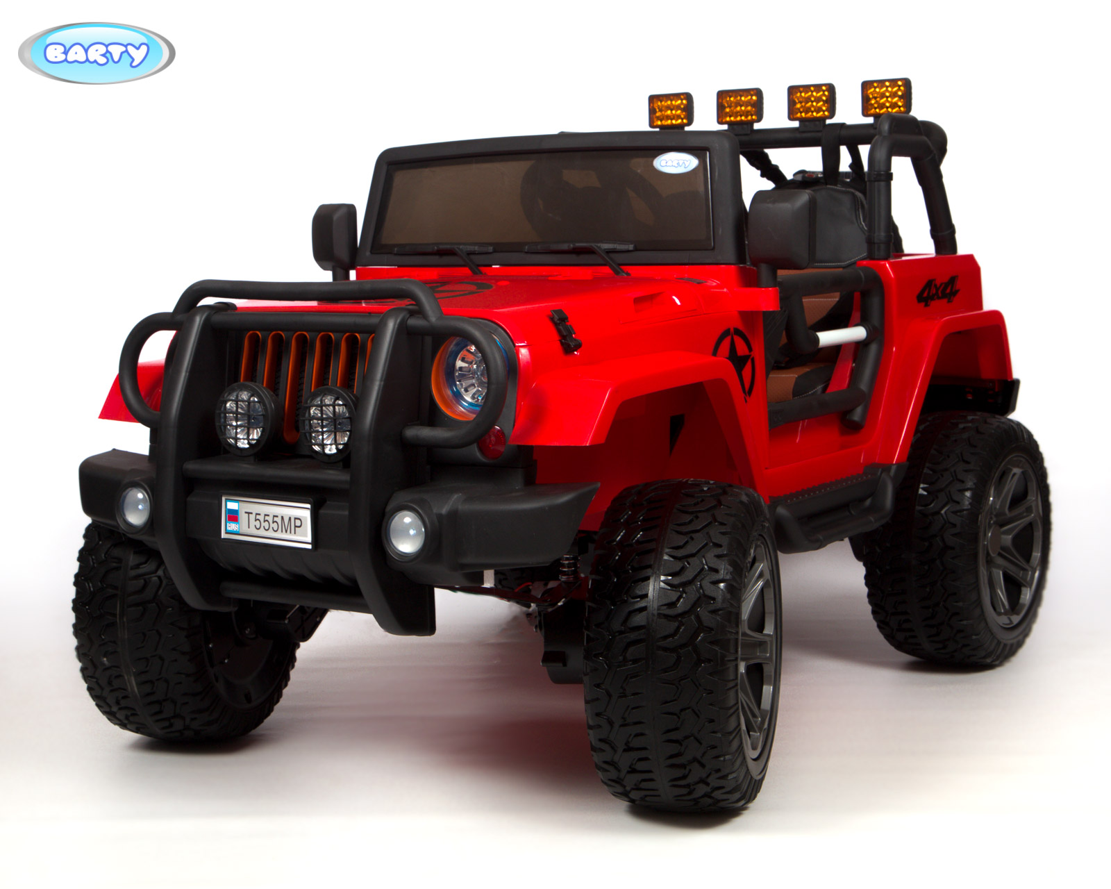  Электромобиль Jeep Wrangler (Красный)  Т555МР