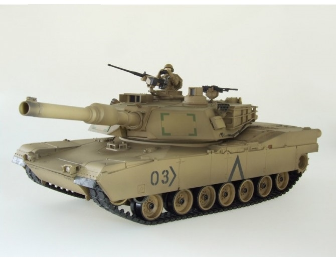 Радиоуправляемый танк M1A2 Abrams Pilotage камуфляж «пустыня» 1:24 27Mhz  RC9042