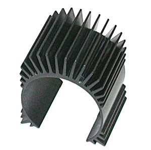 Радиатор на мотор (540класс) TC4 Motor Heatsink, black aluminum AS31048