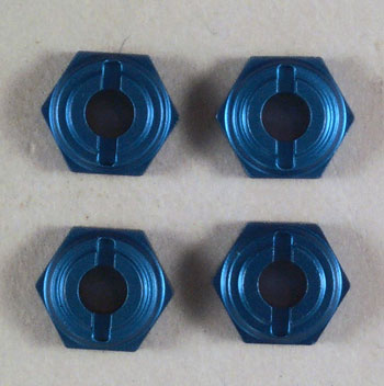Хабы крепления колес TC (4шт) blue aluminum AS3972